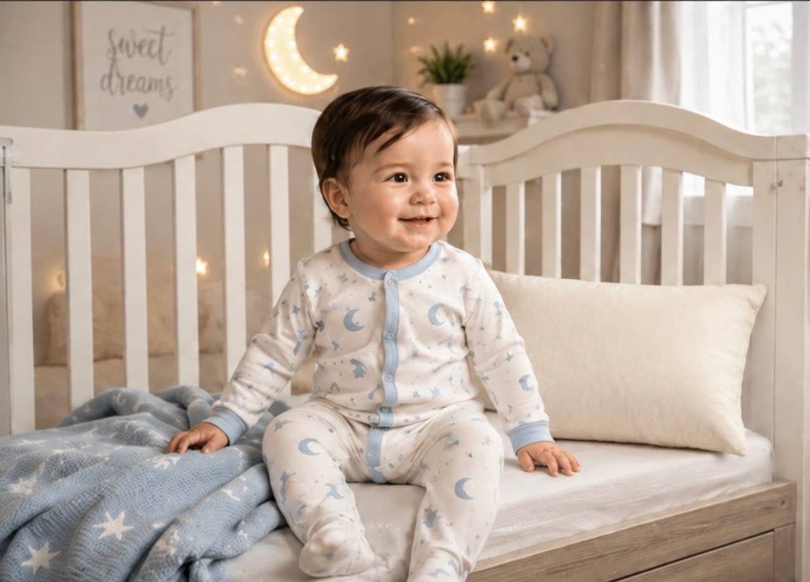 Cozy Little Dreamer Toddler Pillow with Organic Cover