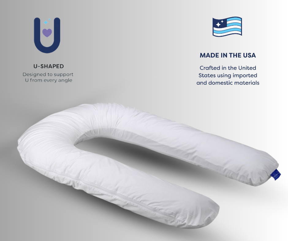 U Shaped Body Pillow - Comfort U Pillow – Moonlight