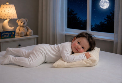 Cozy Little Dreamer Toddler Pillow with Organic Cover