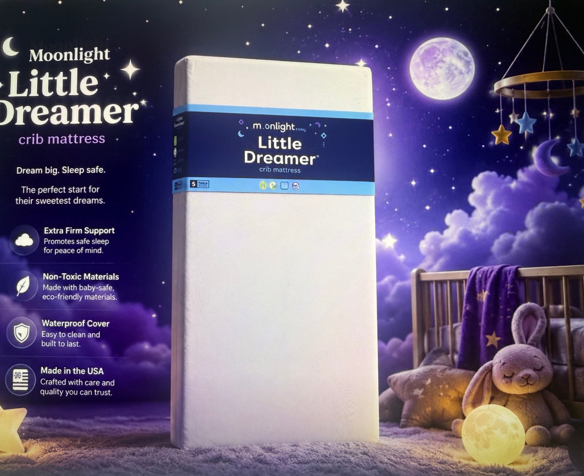 Moonlight Slumber Little Dreamer - Little Dreamer Crib Mattress