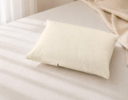 Cozy Little Dreamer Toddler Pillow with Organic Cover