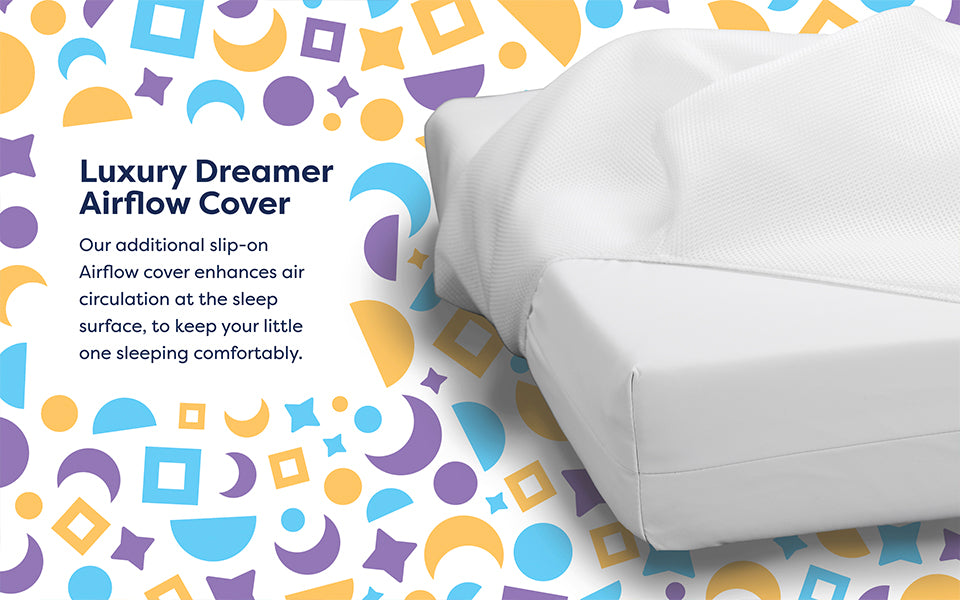 Little Dreamer Premium Cotton Waterproof Mattress Cover | Moonlight