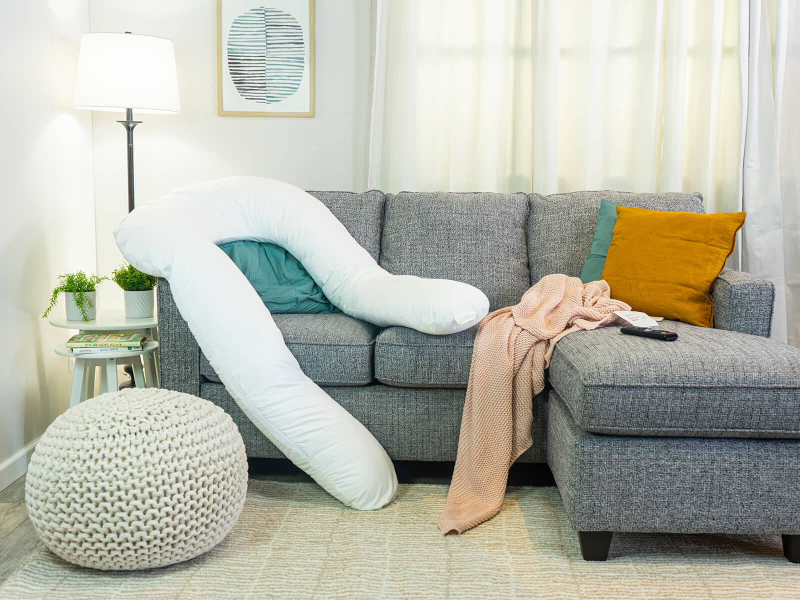 Comfort u total body deals support pillow review