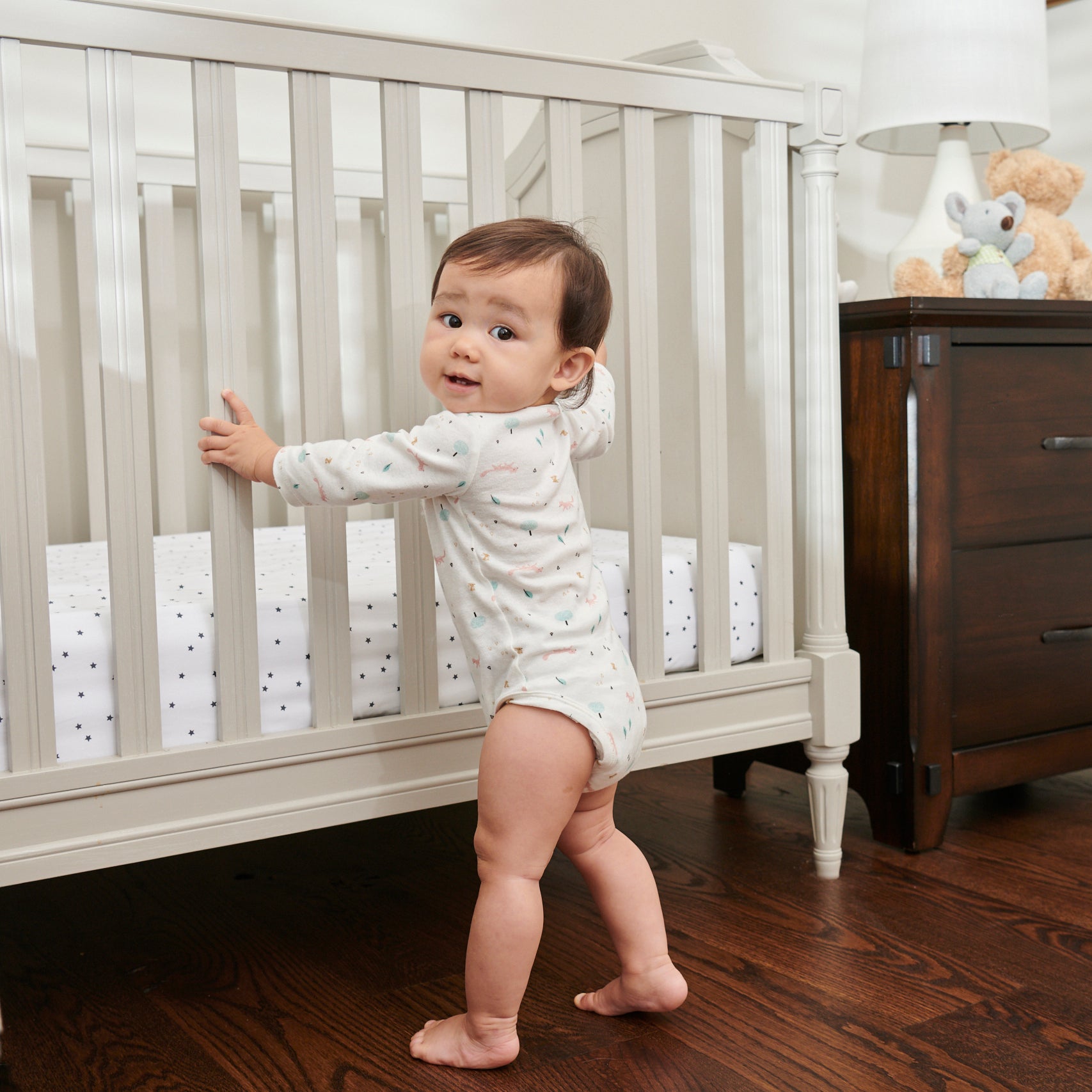 Baby crib and clearance mattress